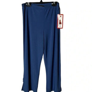 NWT 🇨🇦 blue cropped pullover pants,Vtg, academia, peppy,office,travel,coastal